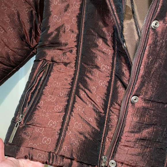 Tom Ford Era Gucci GG Puffer Jacket SUPER RARE - Picture 3 of 7